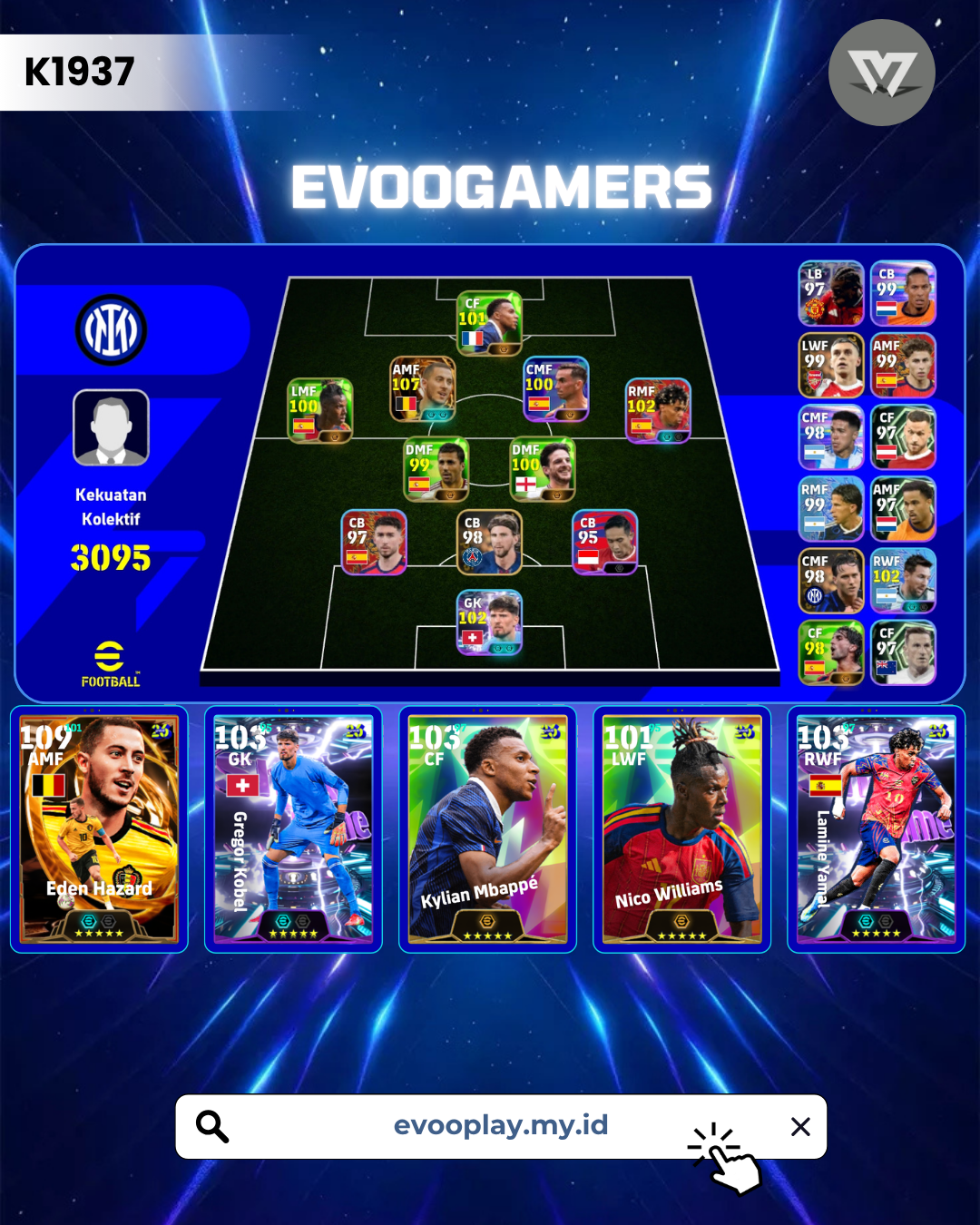 Hazard big time & kobel loh ya 😹