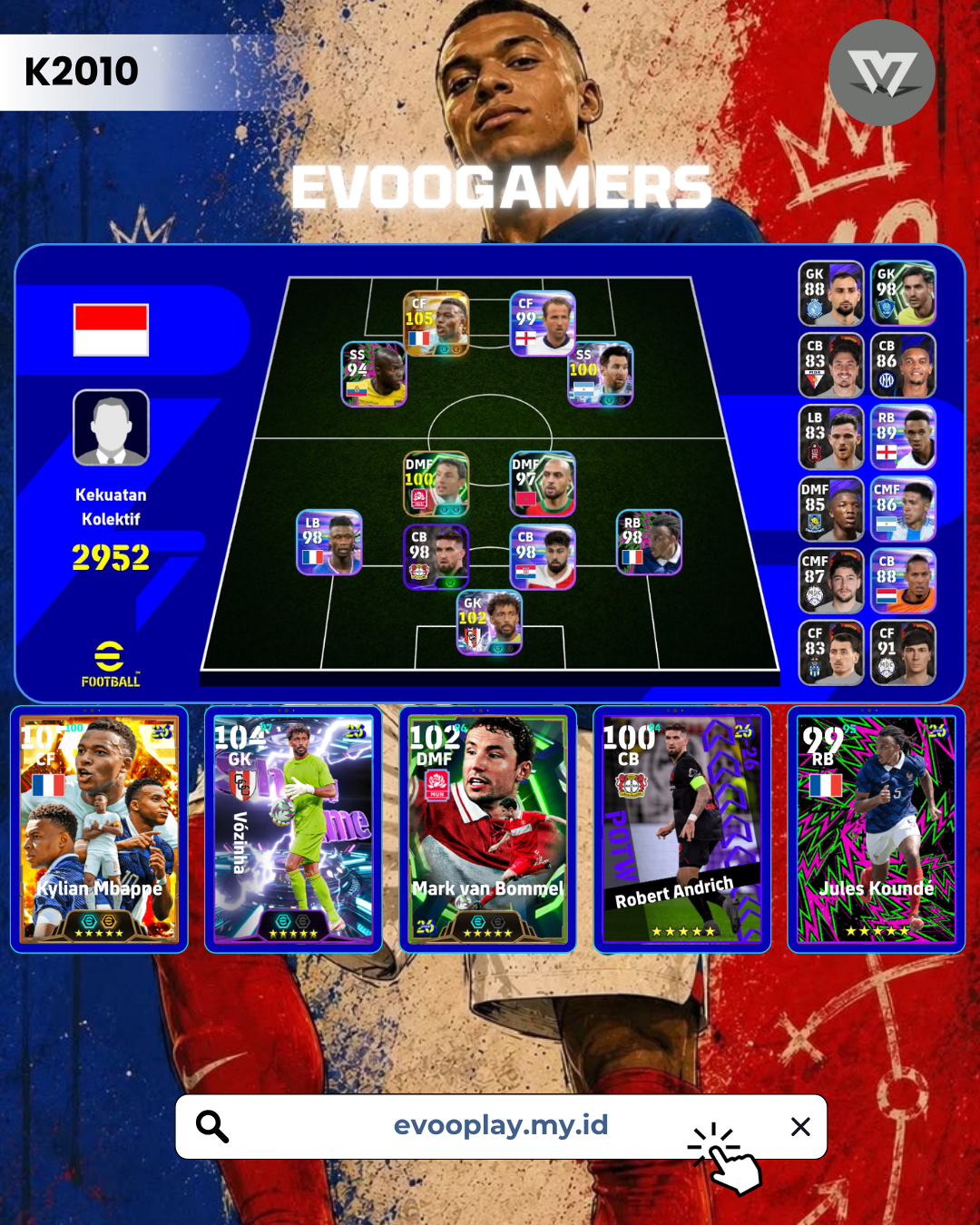 Mbappe big time terkuat,GK terkuat 