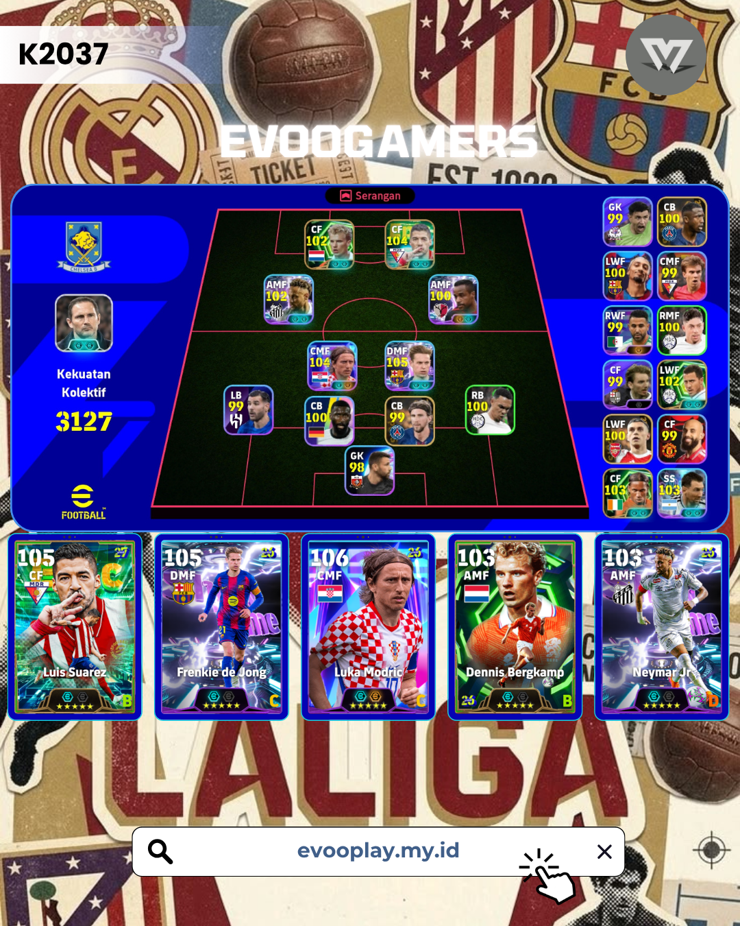 Suarez terkuat, de jong, Modric, Neymar blizt