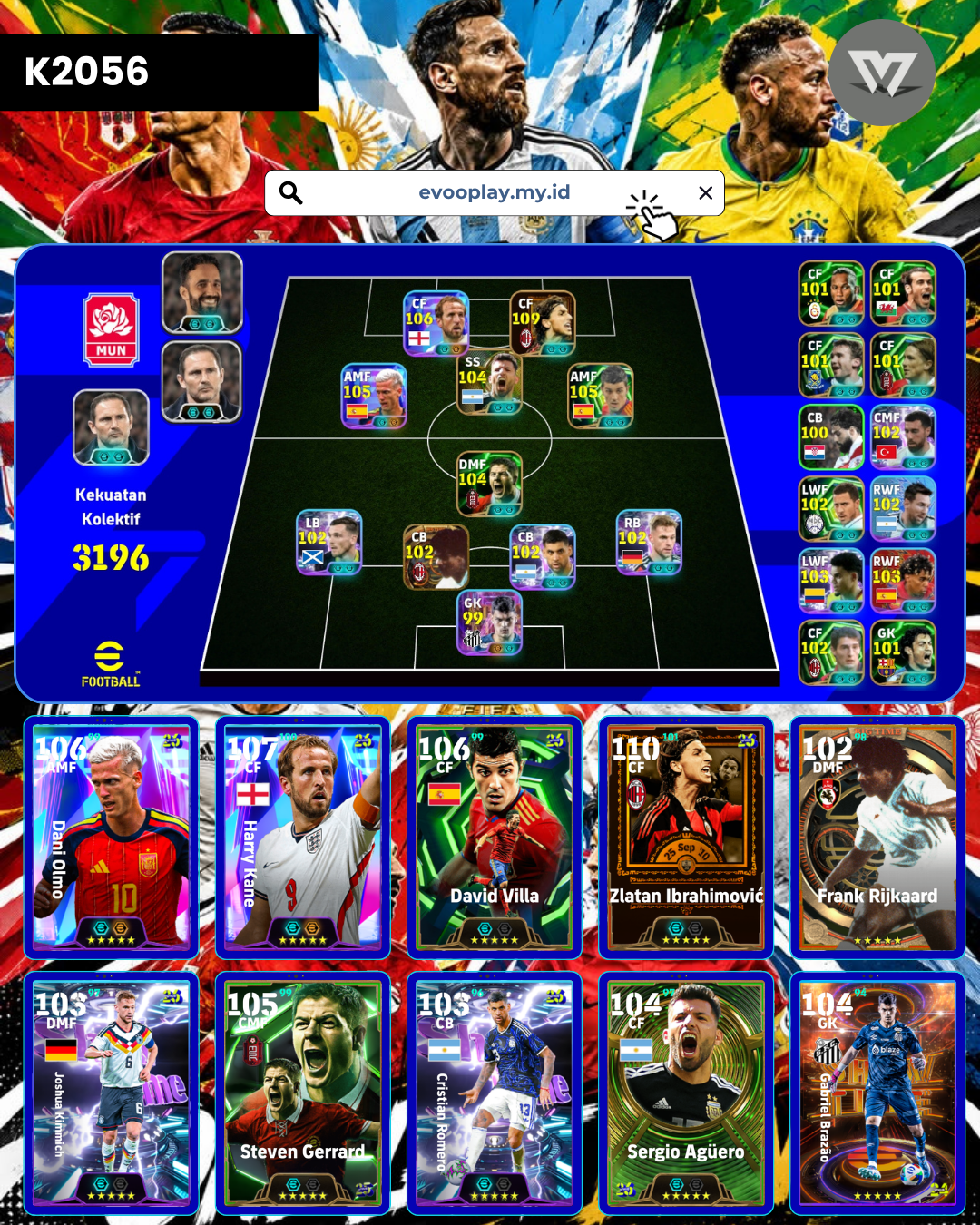 Squad mewah hari ini 