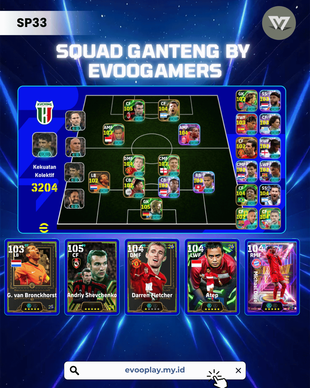 SHEVA, OLISE, BRONCKHORST DKK